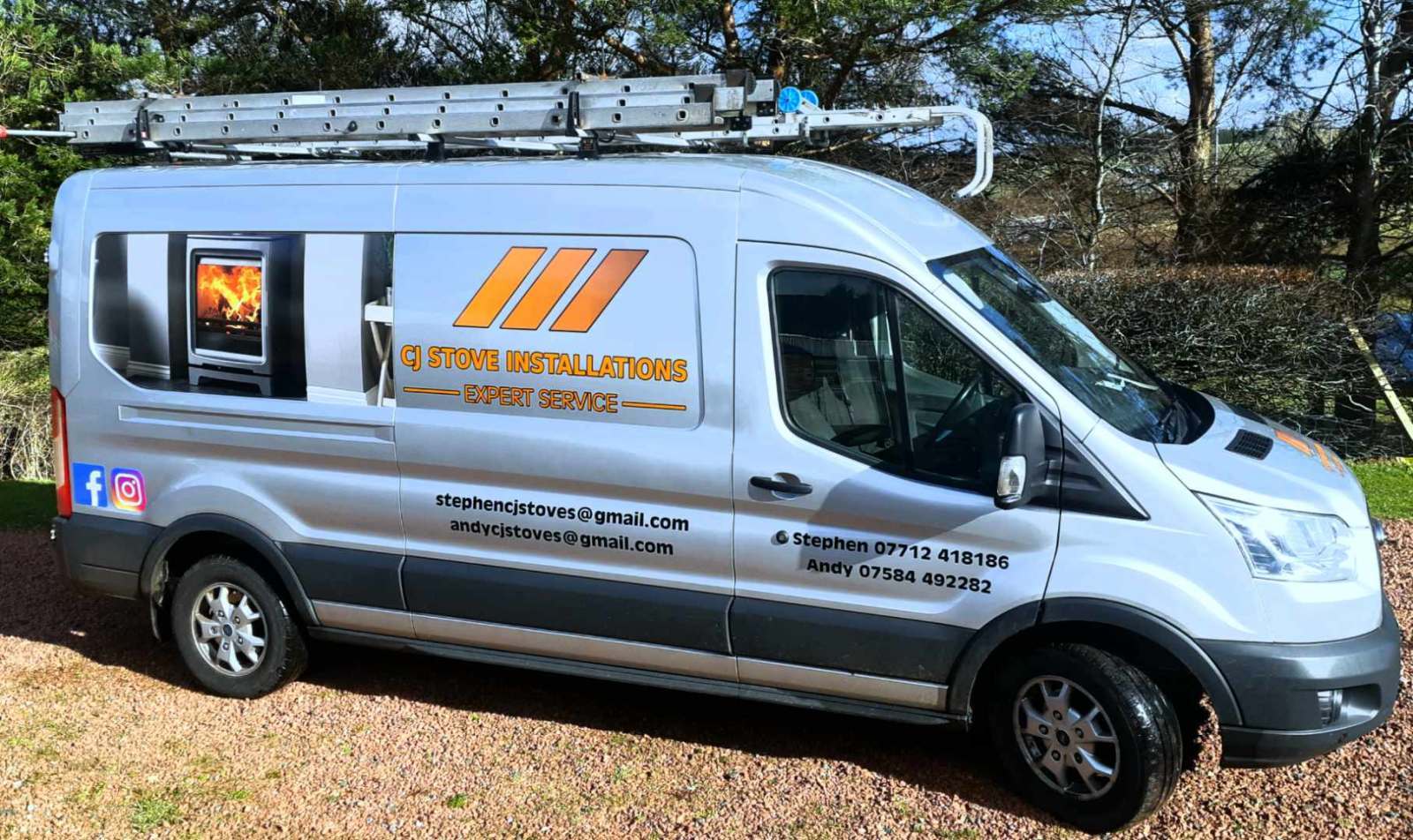 Van Home, CJ Stove Installations